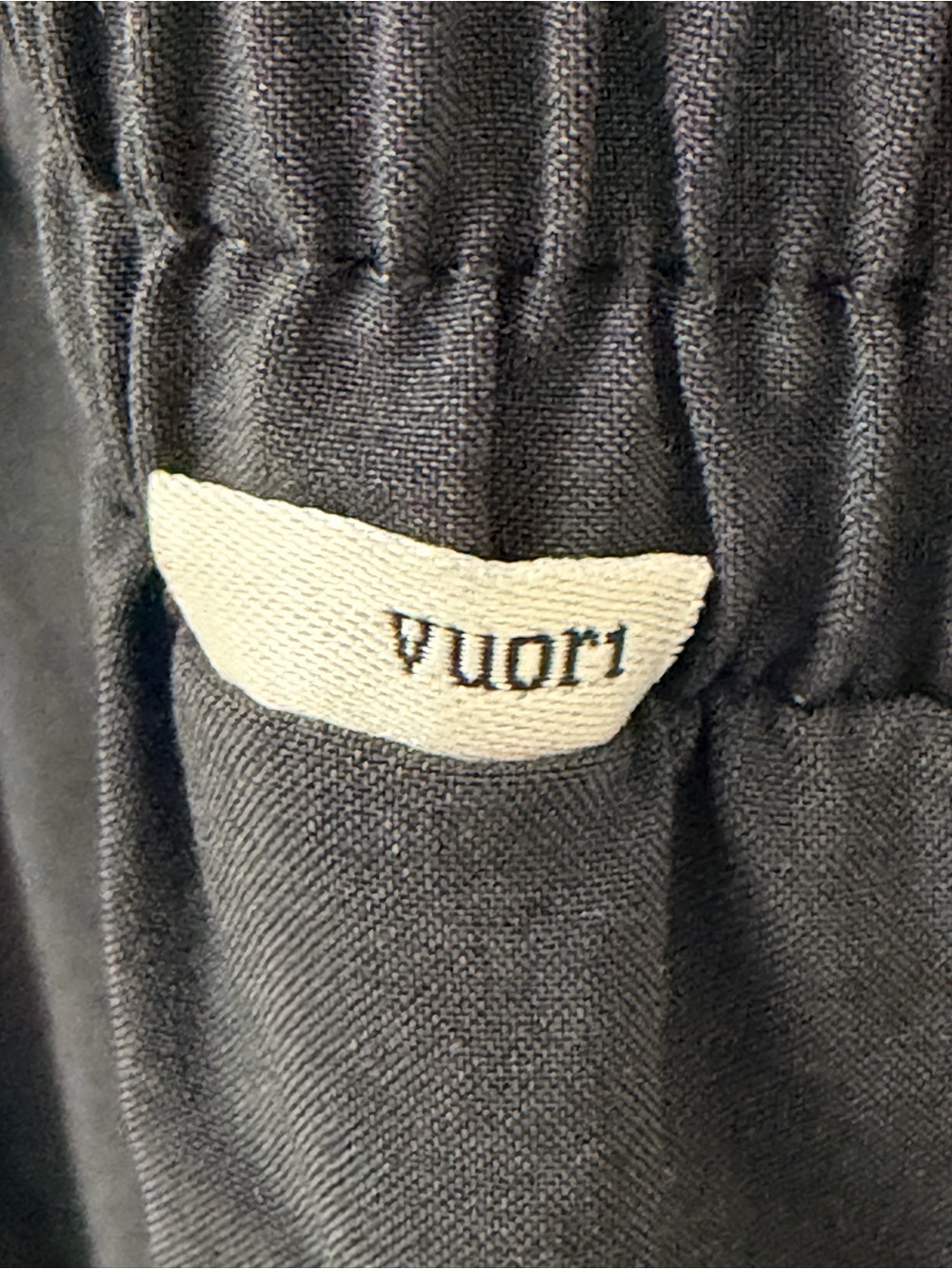 Vuori Trestles Twill Romper in Black - Size Small - Picture 7 of 7